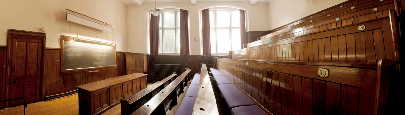 A lecture theatre in the Beyer building