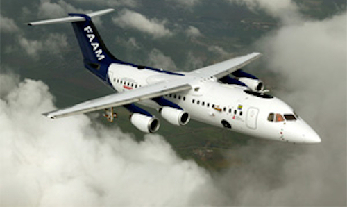 The FAAM BAE146 Aircraft.