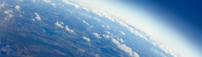 View of planet Earth from space