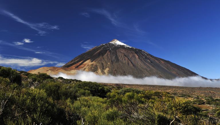 Volcano in the Canary Islands